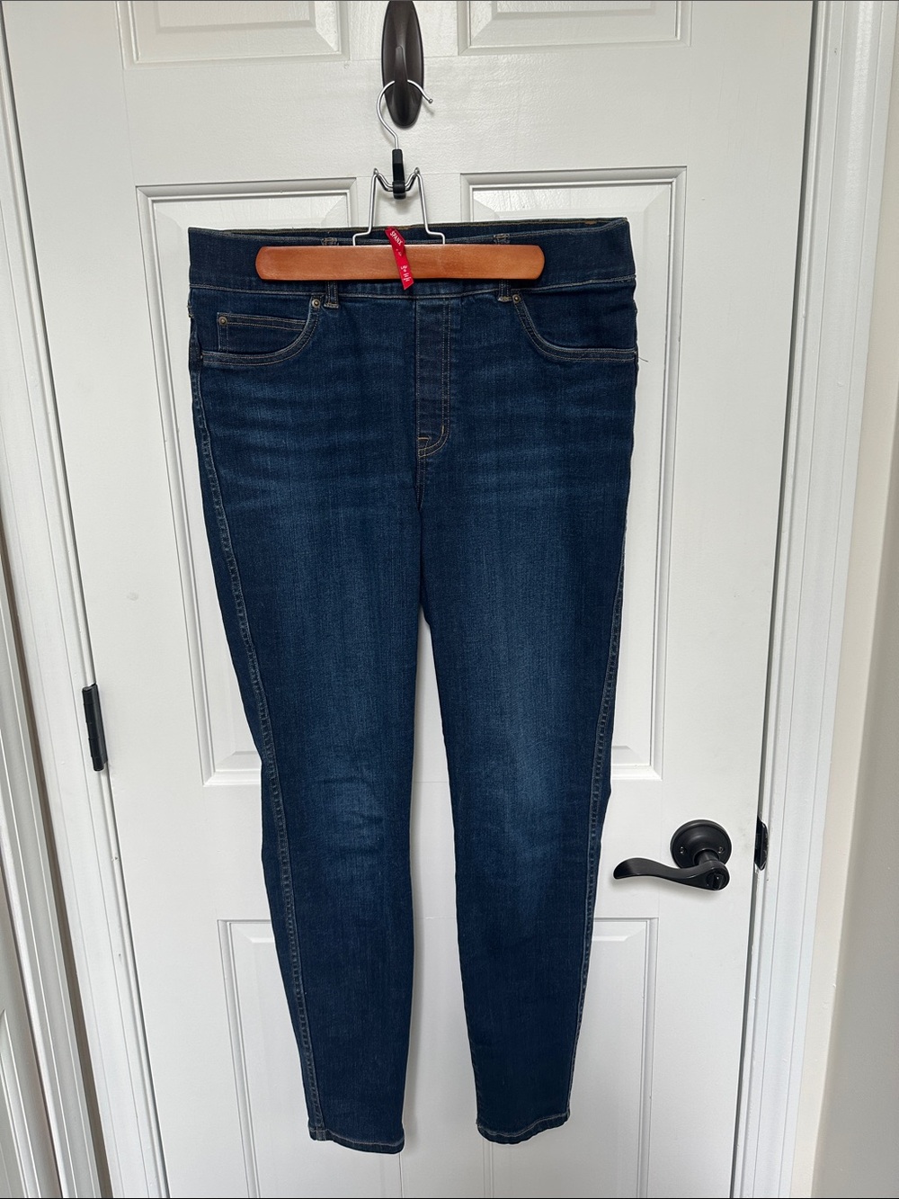 SPANX Dark Indigo Skinny Jeans